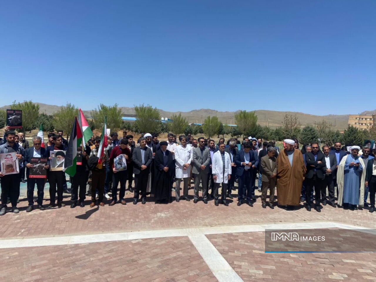 تجمع دانشجویان بام ایران در حمایت از خیزش جهانی دانشجویی+ تصاویر