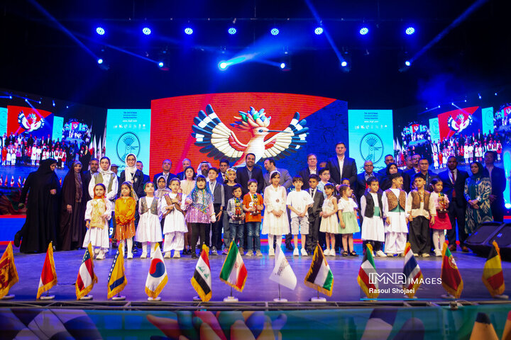 اختتامیه جشنواره بین‌المللی نقاشی کودکان و نوجوانان پوپک