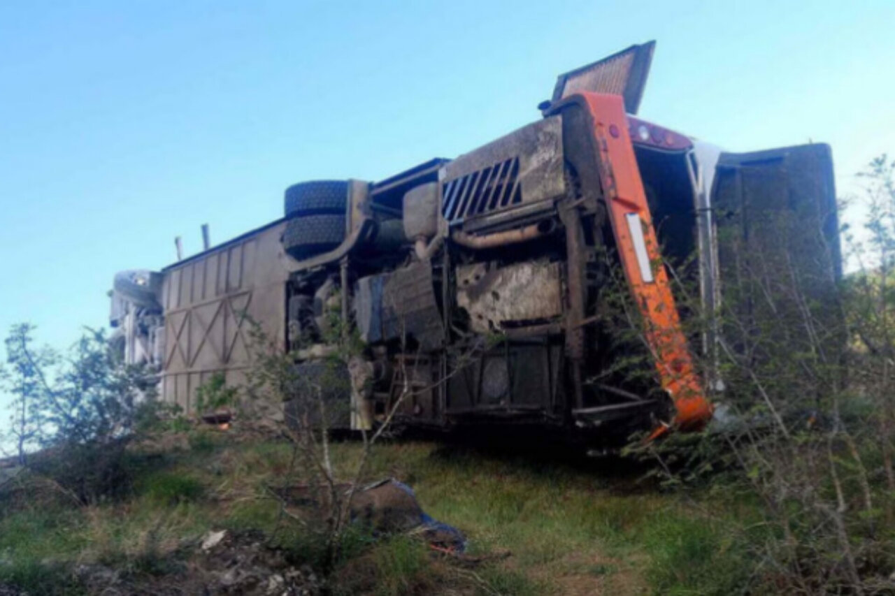 حال مصدومان حادثه واژگونی اتوبوس ایرانی در ارمنستان مساعد است