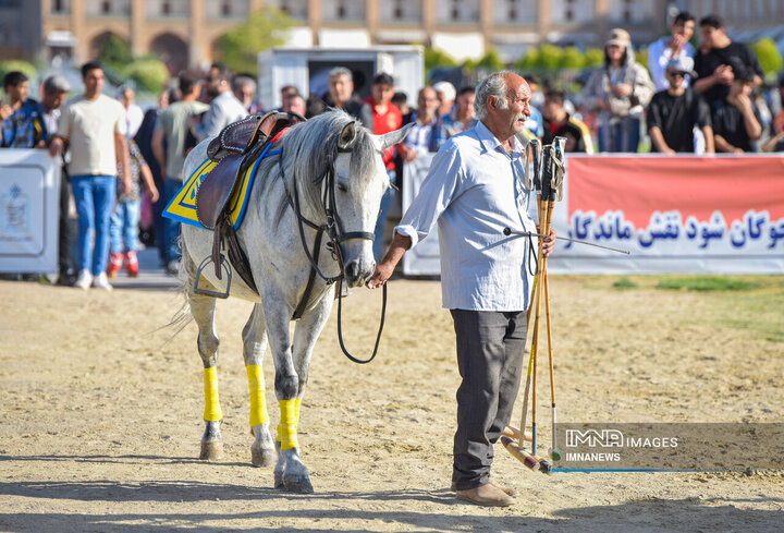 مسابقه چوگان در میدان امام(ره)