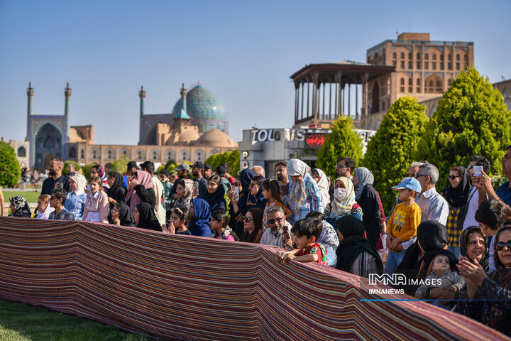 مسابقه چوگان در میدان امام(ره)