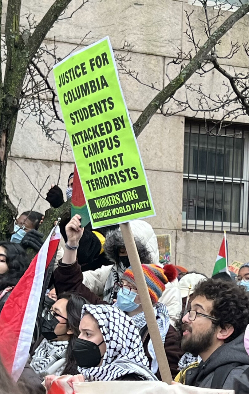 دانشجویان طرفدار فلسطین با تهدید به تعلیق عقبنشینی نکردند