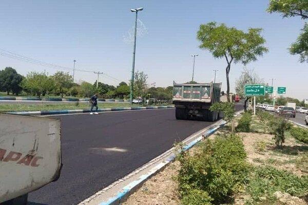 توزیع ۱۴ هزار تن آسفالت در معابر شهری تبریز