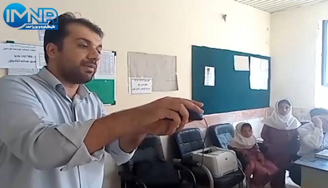 تدریس مشق عشق در یک مدرسه عشایری+فیلم و عکس