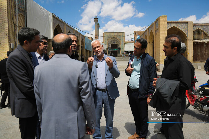 بازدید شهردار اصفهان از پروژه‌های شهری