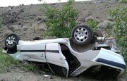 ۱۰ مصدوم در پی واژگونی دو خودرو در محورهای خوزستان