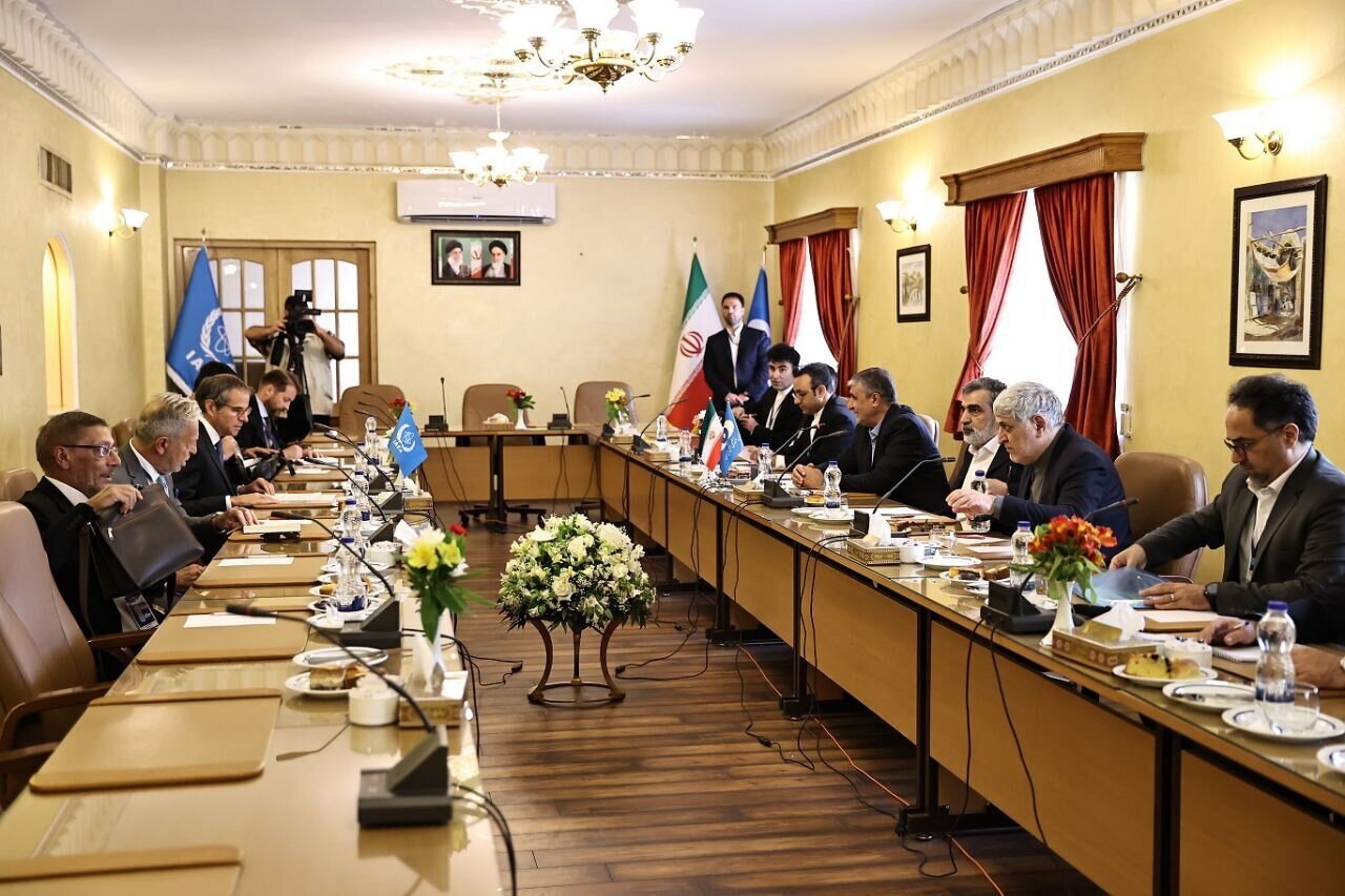 بررسی روند تقویت همکاری‌های دوجانبه ایران و آژانس در دیدار گروسی با اسلامی
