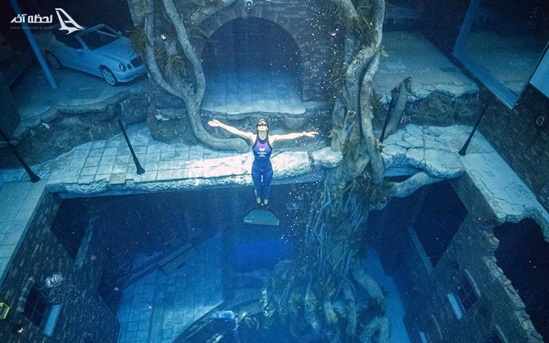 غواصی در عمیق ترین استخر جهان