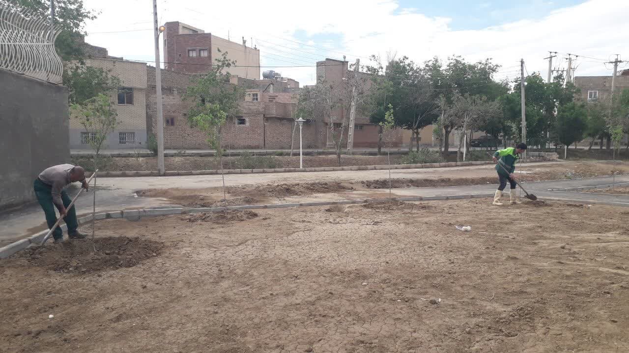 احداث فاز نخست بوستان جلالیه در محله گل محمدی