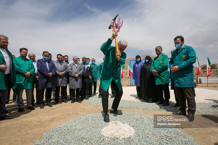 آیین بهره برداری از پروژه های سازمان پسماند شهرداری اصفهان