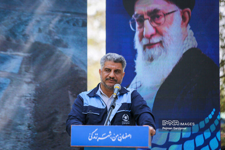 آیین بهره برداری از پروژه های سازمان پسماند شهرداری اصفهان