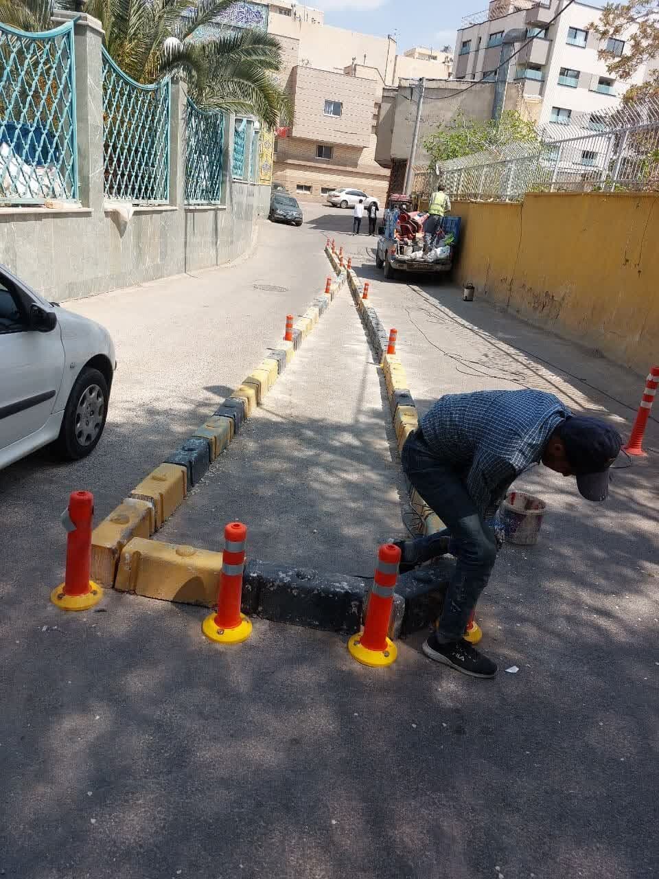 اصلاح هندسی معابر منطقه ۵ اصفهان برای روان‌سازی ترافیک