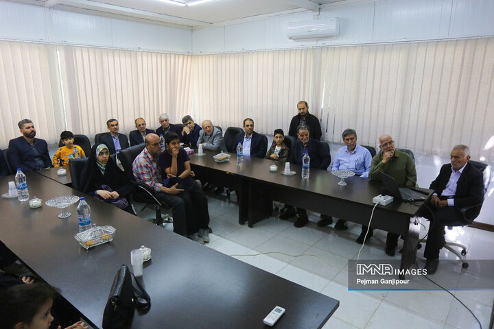 بازدید اعضای جامعه مهندسین از پروژه خط 2 مترو اصفهان