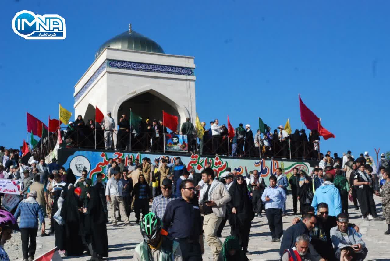 بازدید از یادمان‌های دفاع مقدس کرمانشاه از مرز ۳ میلیون نفر گذشت