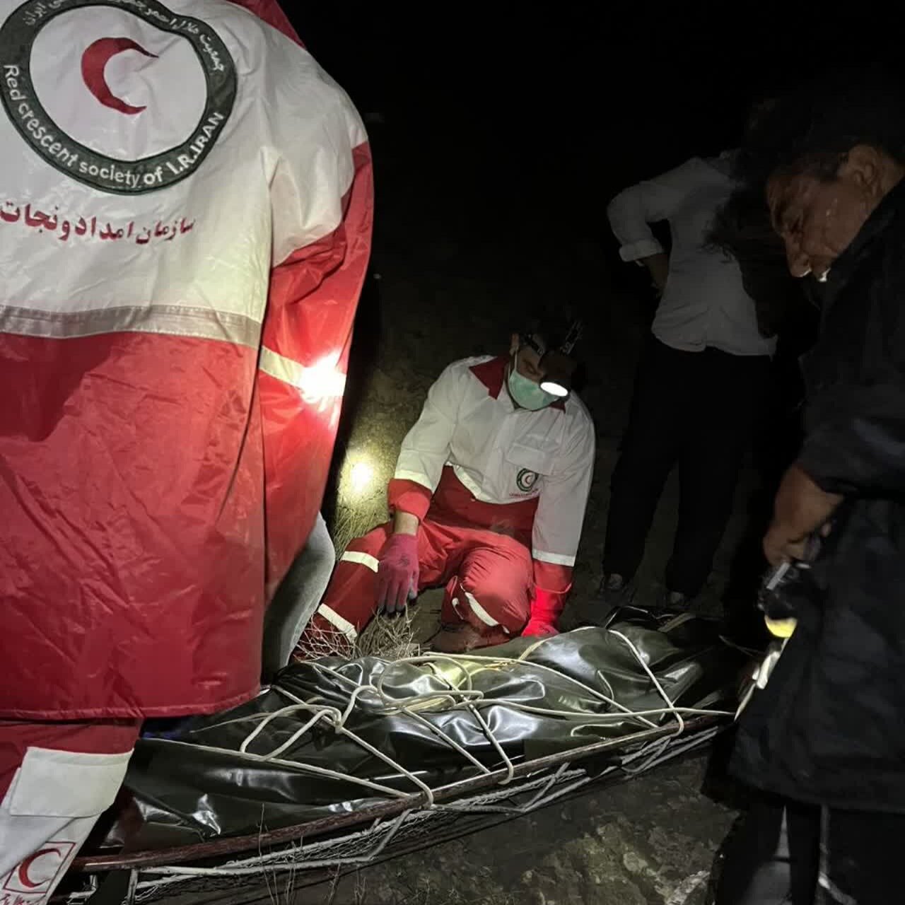 جانباختن در حادثه گرفتاری در محدوده کوهستانی ایراج