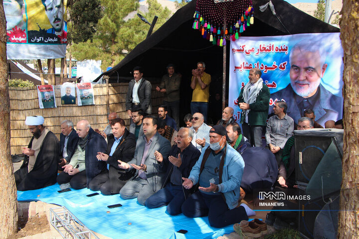 جشن دختران حاج قاسم در آسمانها