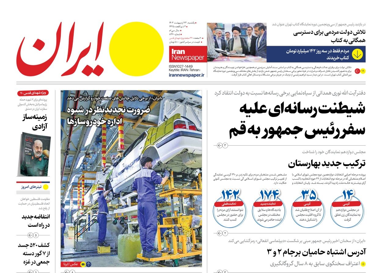 جهان به زبان فارسی «مرگ بر اسرائیل» میگوید