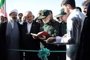 کلنگ‌زنی پروژه‌های استان سمنان با حضور فرمانده کل سپاه