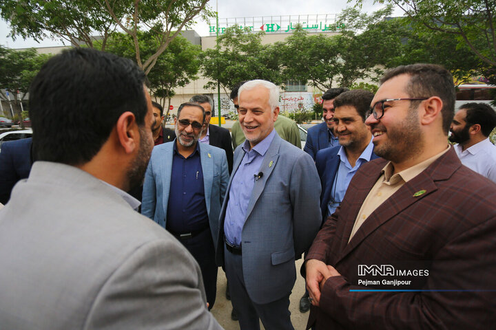 رصد میدانی پروژه های شهری توسط شهردار اصفهان