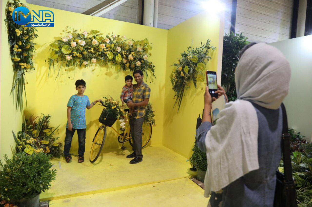 افتتاح بیستویکمین نمایشگاه گل و گیاه در مشهد+ عکس