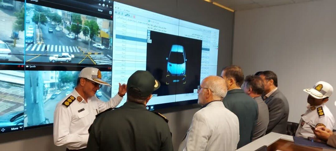 تحقق هوشمندسازی فرآیند کنترل ترافیک پلیس راهور کرمانشاه