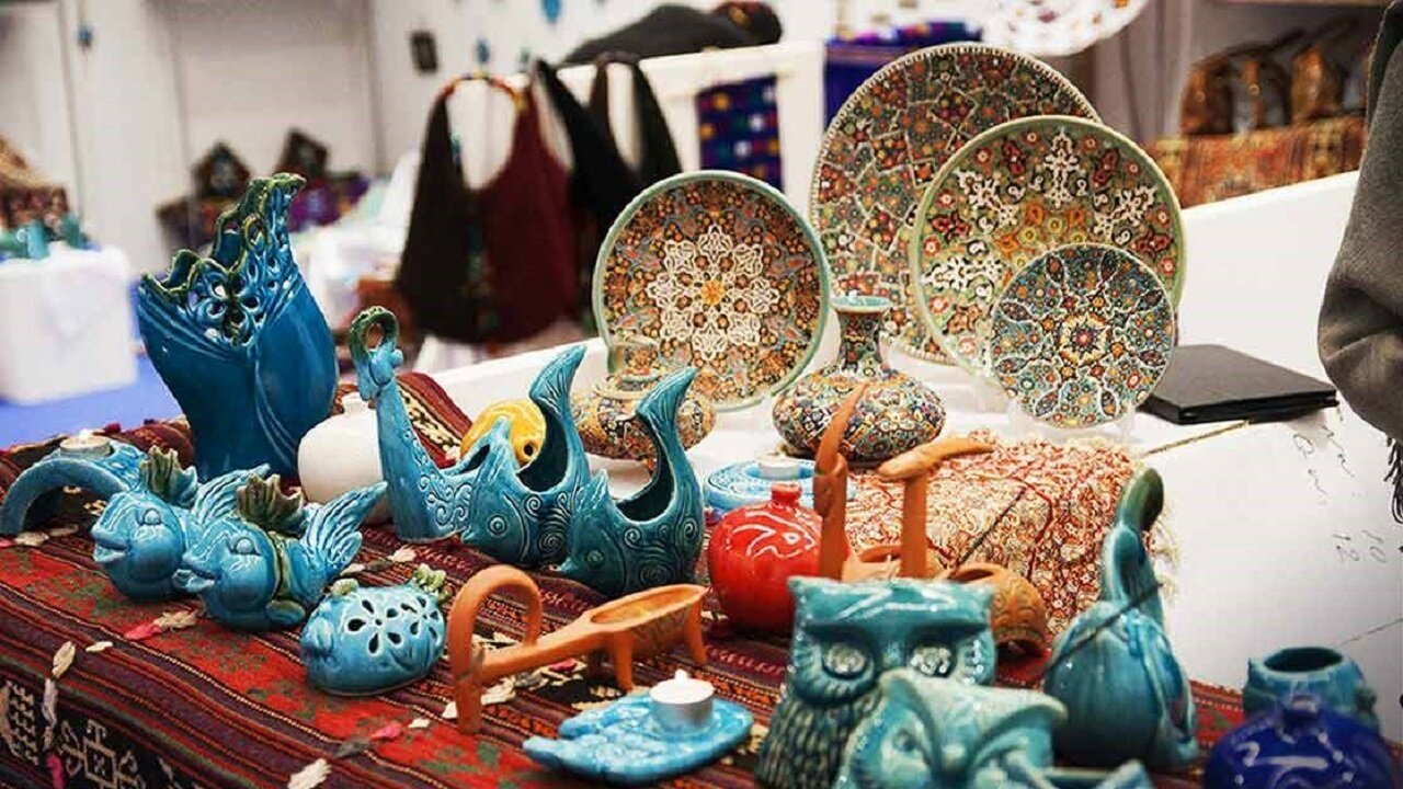 نمایشگاه صنایع‌دستی استان اردبیل برپا شد