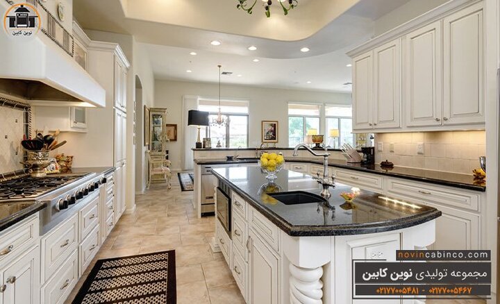 بهترین رنگ کابینت نئوکلاسیک بهترین رنگ کابینت نئوکلاسیک