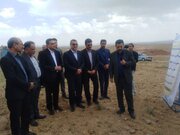 آغاز عملیات خاکبرداری پروژه راه آهن زاهدان - بیرجند - مشهد + فیلم