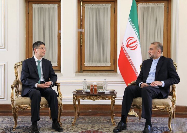 Chinese Ambassador Emphasizes Strengthened Relations with Iran in Meeting with Iranian Foreign Minister