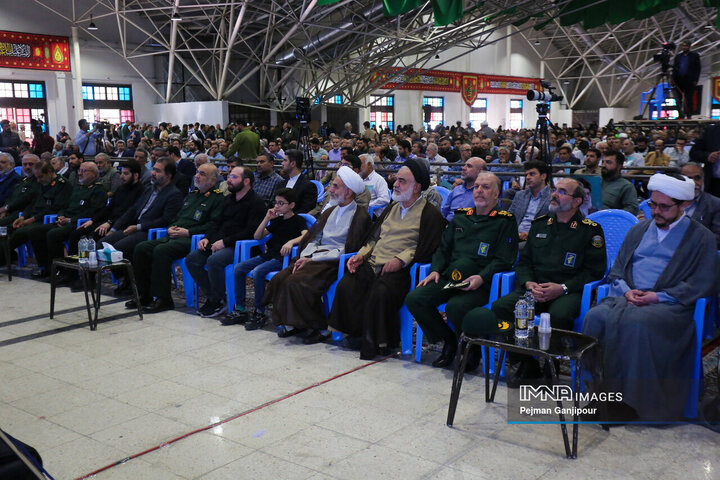 مراسم چهلمین روز شهادت سردار محمدرضا زاهدی