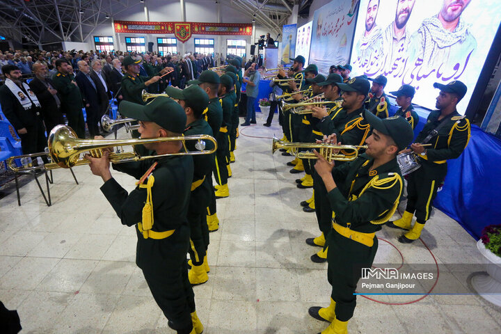 مراسم چهلمین روز شهادت سردار محمدرضا زاهدی