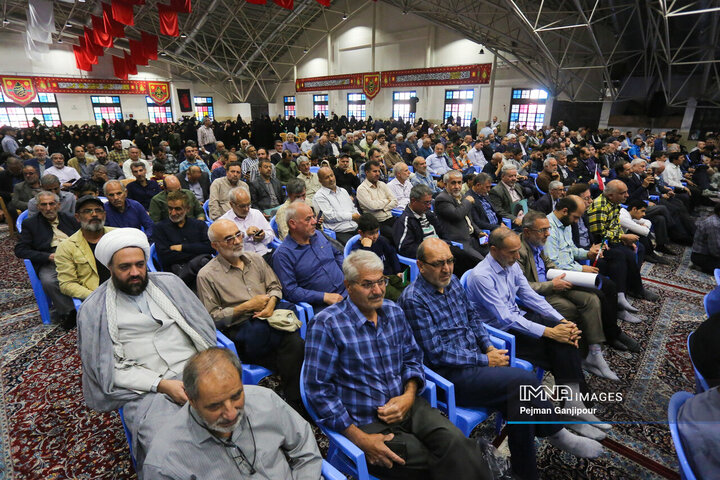 مراسم چهلمین روز شهادت سردار محمدرضا زاهدی