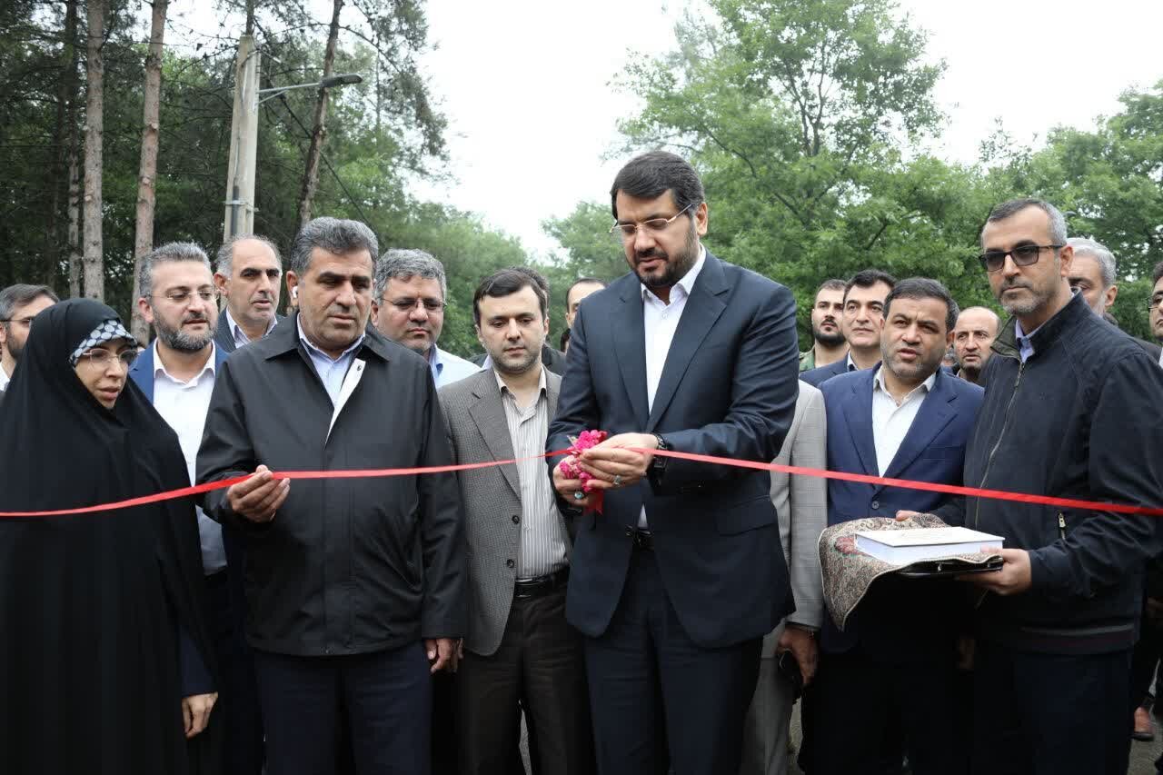 افتتاح بزرگترین پارک جنگلی حاشیه شهری کشور در ساری