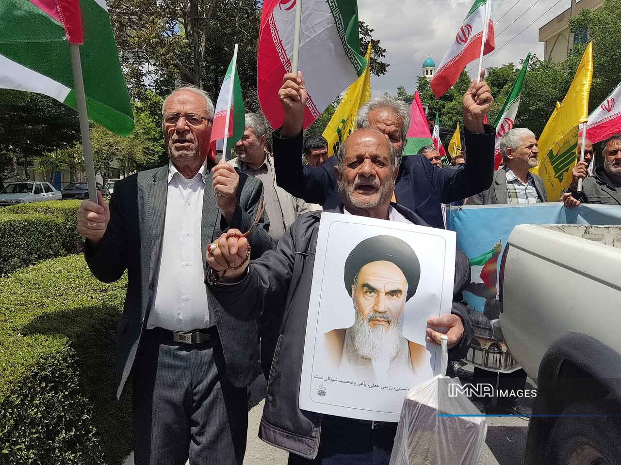 راهپیمایی مردم شهرکرد در اعتراض به جنایتهای رژیم صهیونیستی در غزه+ تصاویر