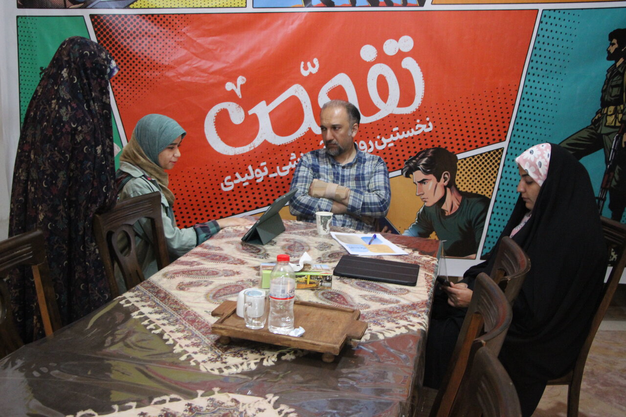 کرمان چراغ نخستین رویداد داستان مصور را روشن کرد