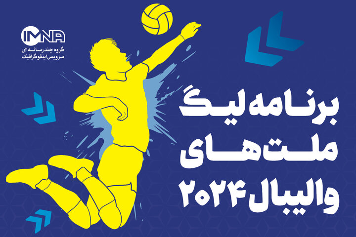 لیگ ملت‌های والیبال ۲۰۲۴ + برنامه و زمان دیدارهای تیم ملی والیبال ایران
