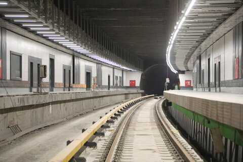 پروژه متروی کرج در ایستگاه اول