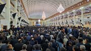 فیلم| حضور خادمان آستان قدس رضوی در تجمع مردمی تبریز