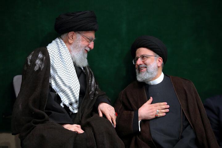 تصاویری از آیت‌الله شهید سیدابراهیم رئیسی در کنار رهبر انقلاب اسلامی