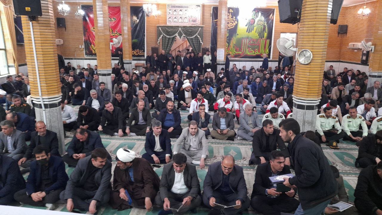 فیلم| برپایی مراسم سوگواری شهادت رئیسجمهور در سراسر استان اردبیل