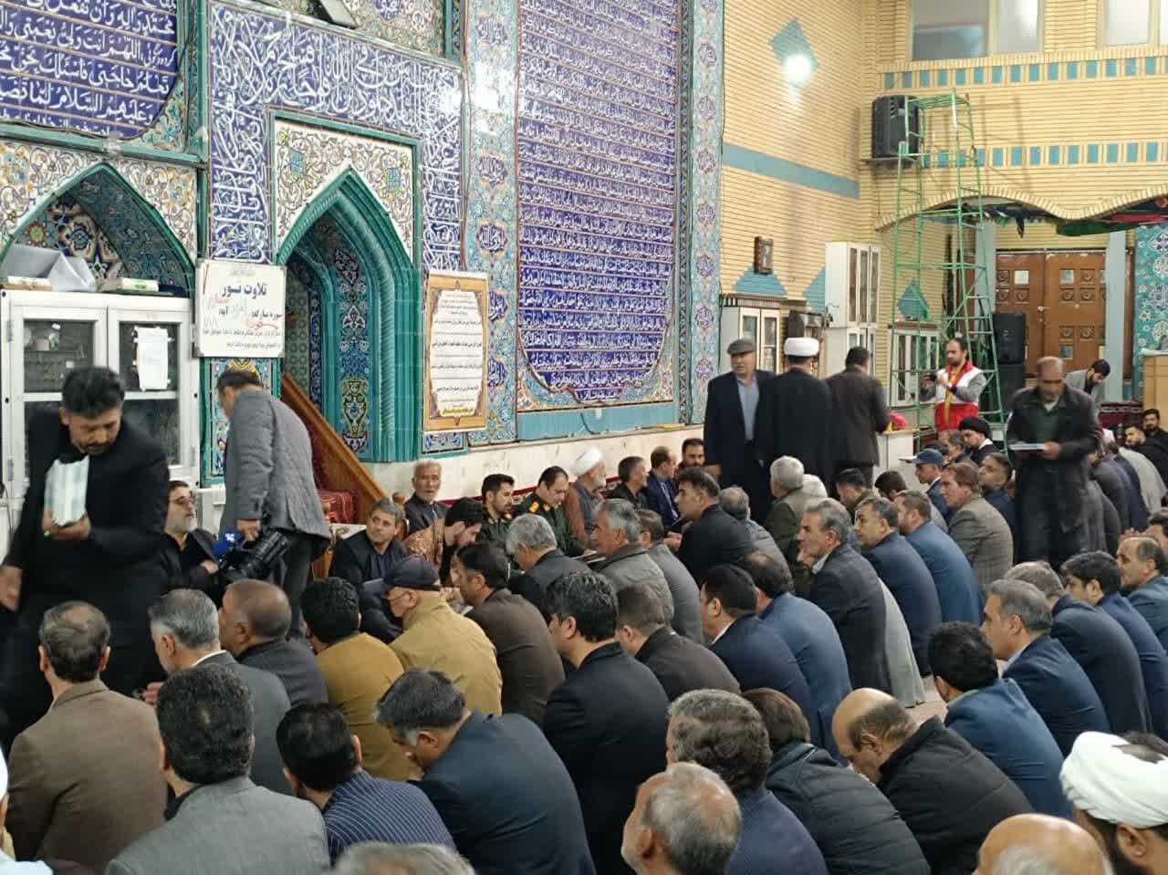 فیلم| برپایی مراسم سوگواری شهادت رئیسجمهور در سراسر استان اردبیل