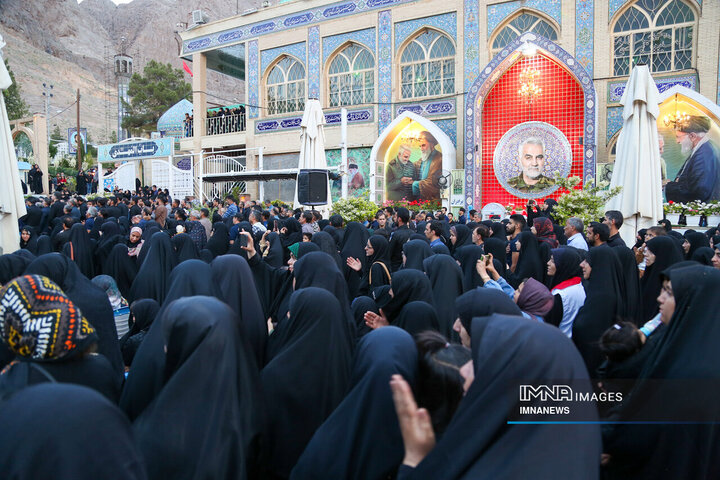 کرمانی‌ها در سوگ شهید جمهور