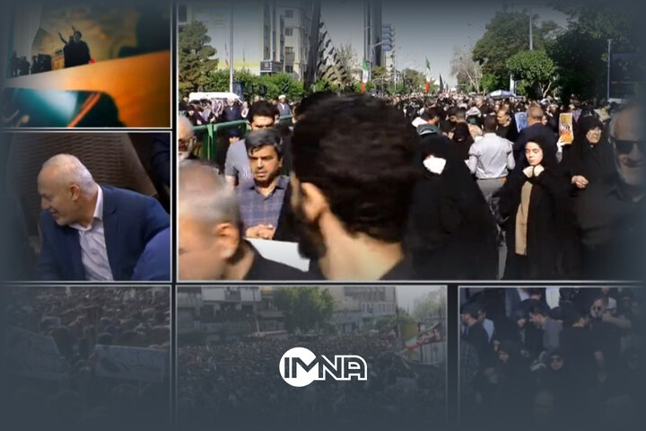 فیلم| سیل عظیم جمعیت مردم به سمت دانشگاه تهران