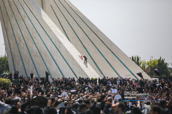تشییع شهید جمهور و همراهان در تهران