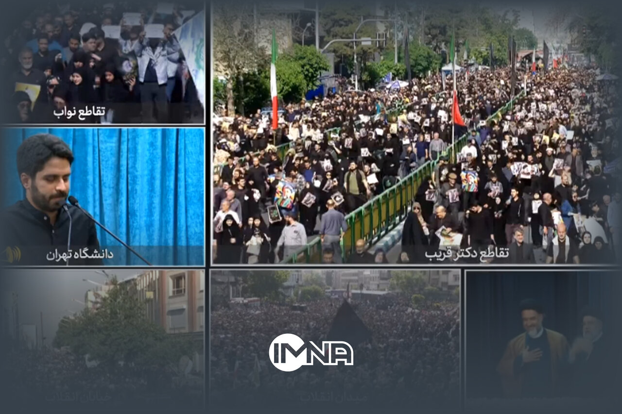فیلم| شعرخوانی محمد رسولی در رثای رئیس‌جمهور شهید