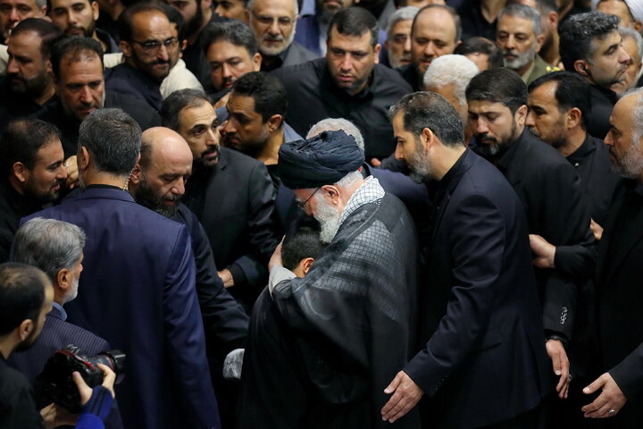 دوم خرداد، اقامه نماز بر پیکر رئیس جمهور شهید آیت‌الله رئیسی و همراهان ایشان