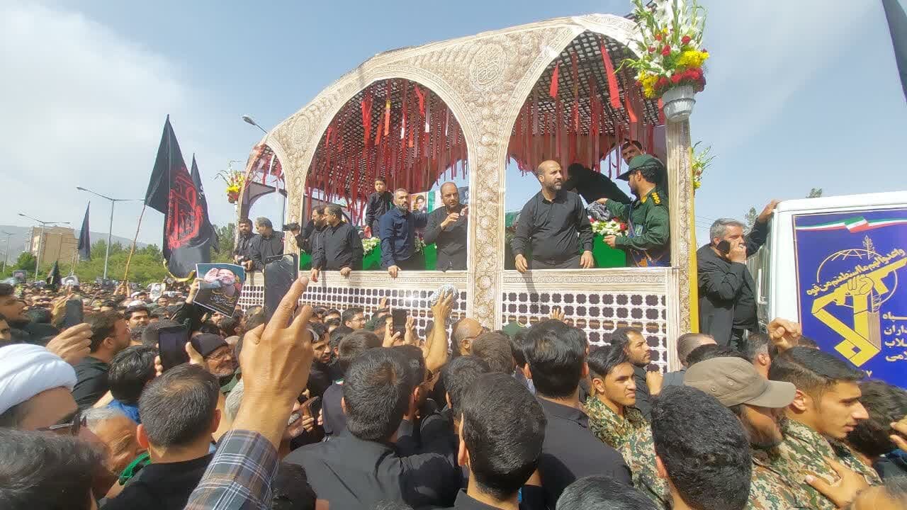 Funeral Ceremony for President Raeisi Held in Birjand, South Khorasan Province