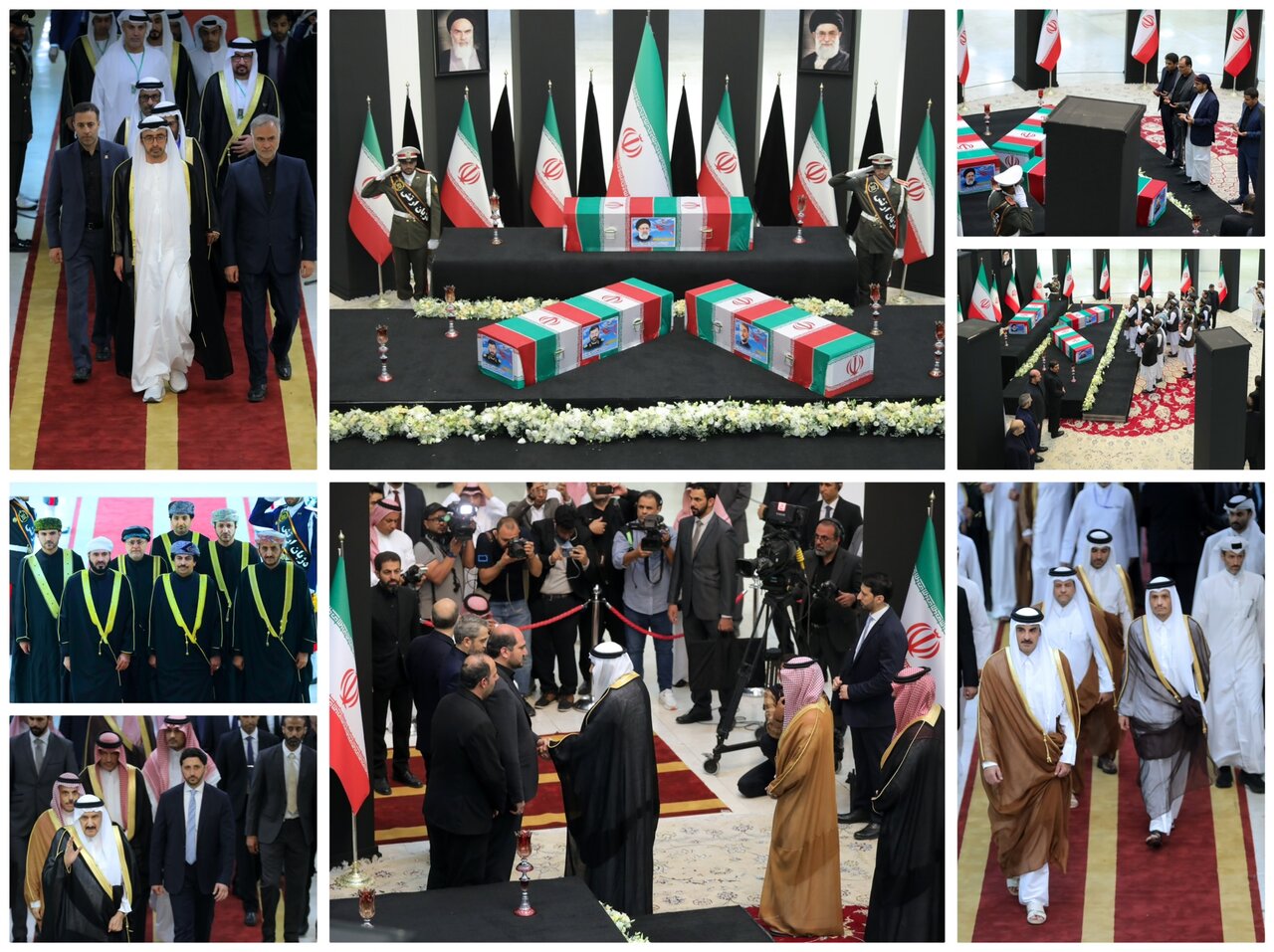 ادای احترام به شهید جمهور