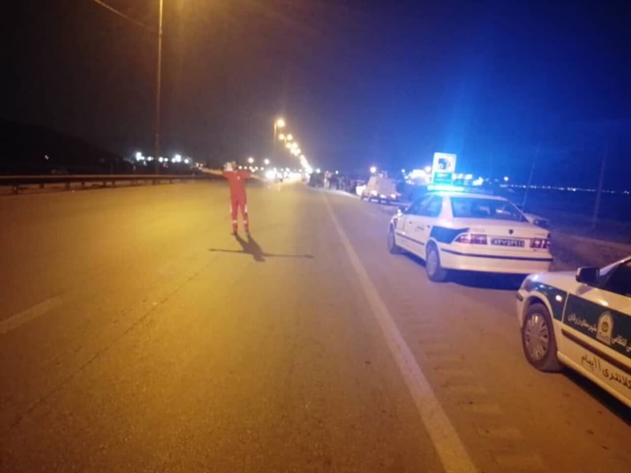 تصادف زنجیره‌ای در جاده مرودشت به شیراز  با ۳۴ حادثه دیده