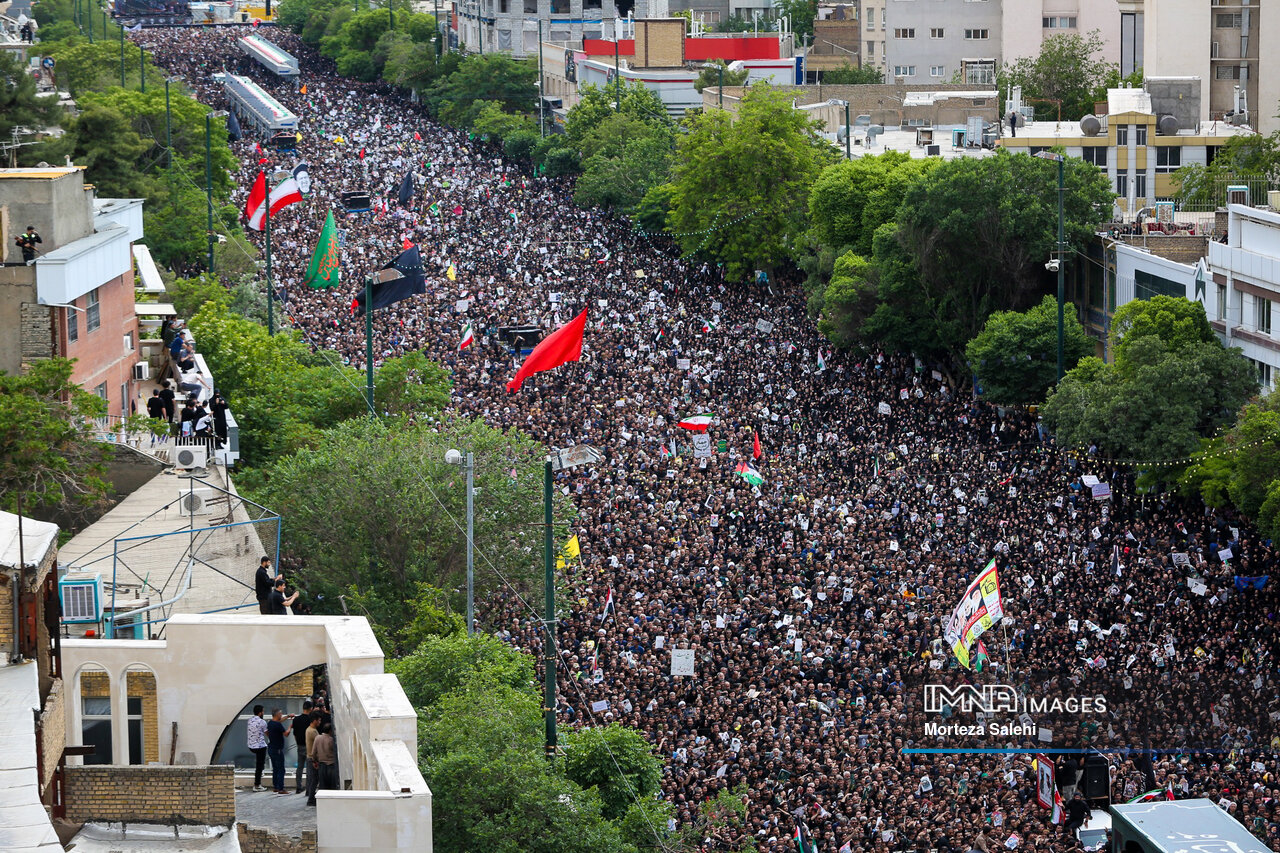 Mashhad Mourns: 3 Million Attend President Raeisi's Funeral